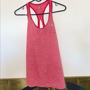 Adidas Performance Tank Top Climalite Red Size L